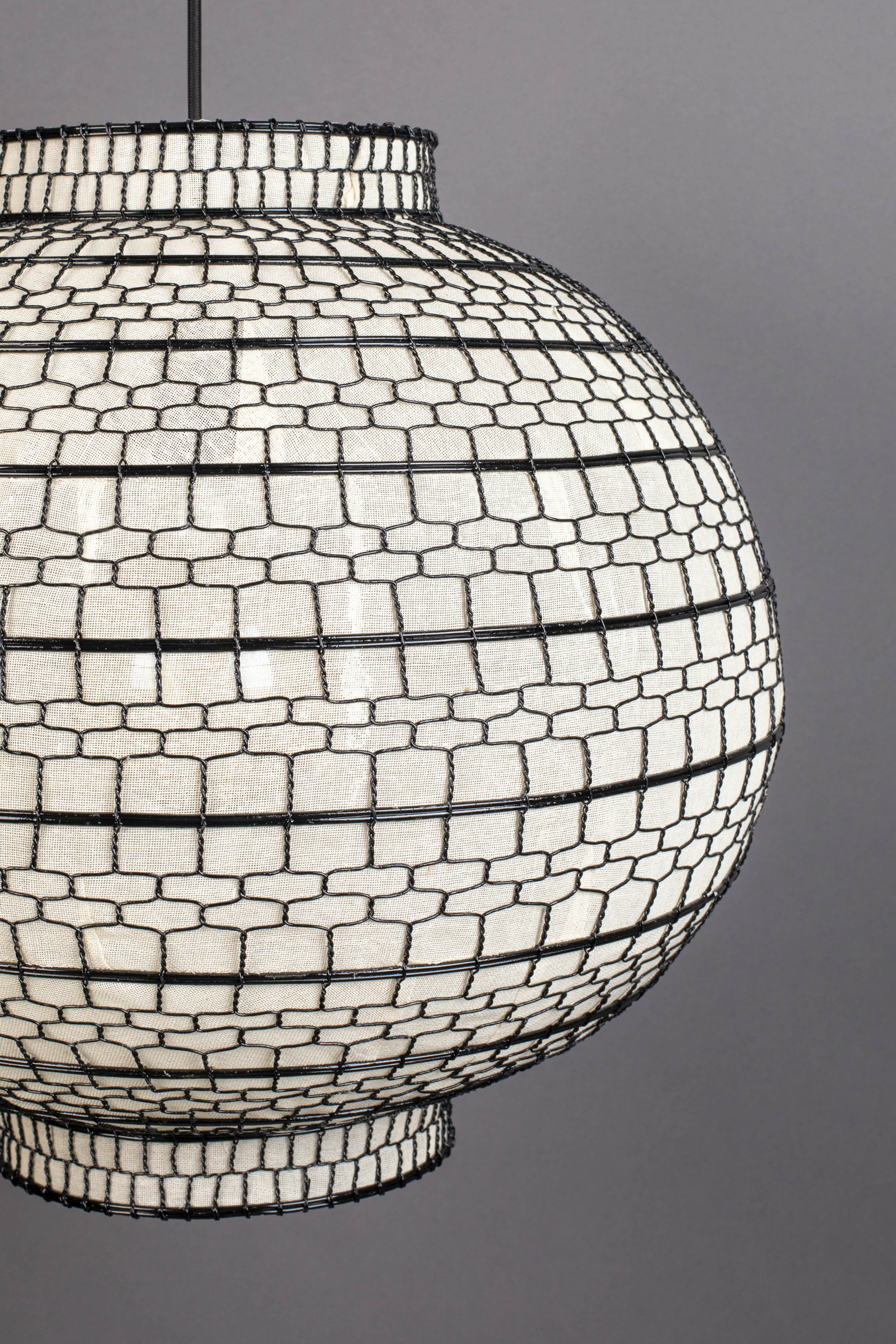 Dutchbone Ming Gauze Round 45 Pendant Lamp